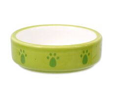 Small Animals Keramická miska pro křečky zelená 8.5x3cm 80ml