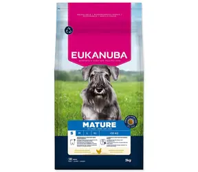Eukanuba Mature Small rich in fresh chicken 3kg / granule pro psy / pro malá plemena 