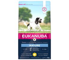 Eukanuba Mature Medium 3kg / granule pro psy / pro střední plemena 
