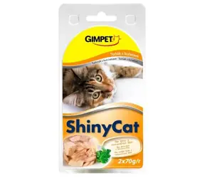 Gimborn konzerva SHINY CAT tun+kuře 2x70g