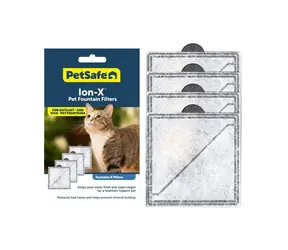 PetSafe Ion-X Náhradní uhlíkové filtry pro fontánky / 4ks