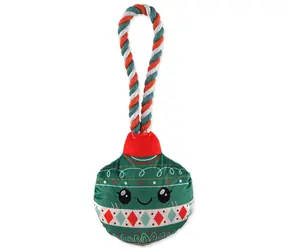 Dog Fantasy Hračka - Winter Tale Vánoční pískací ozdoba zelená 30cm