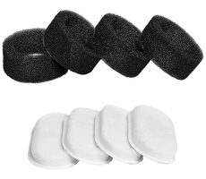 Rojeco Nerezové filtry do fontány pro kočky 4ks / 3,2 l / 2 l