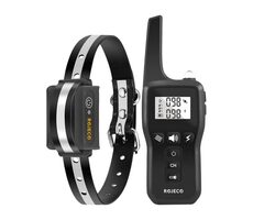 Rojeco Elektrický obojek proti štěkání 1000m PD529 (černý)