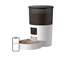 Rojeco 3l automatické krmítko pro domácí zvířata WiFi s kamerou