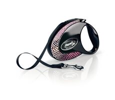 Flexi Glam Composition M pásek 5m Onyx Black / Vodítko 