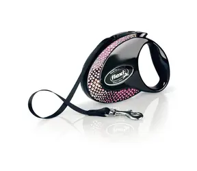 Flexi Glam Composition M pásek 5m Onyx Black / Vodítko 