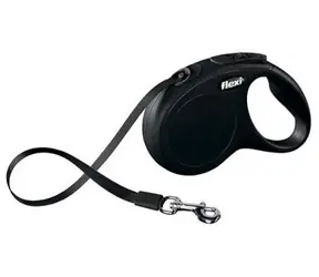 Flexi Classic L pásek 8m černé / Vodítko 