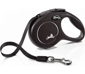 Flexi Classic XS pásek 3m černé / Vodítko 