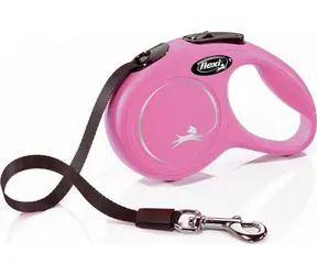 Flexi Classic XS pásek 3m růžové / Vodítko 