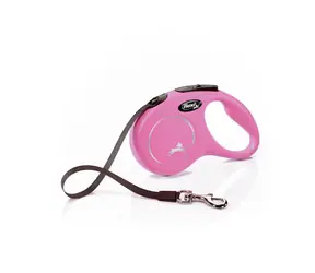 Flexi Classic S pásek 5m růžové / Vodítko 