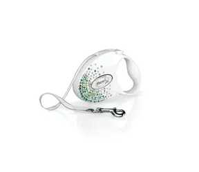 Flexi Glam Splash S pásek 3m Leaf / Vodítko 