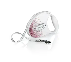 Flexi Glam Splash M pásek 5m Pink / Vodítko 