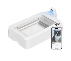 PetKit Purobot Crystal Duo s AI kamerou / Inteligentní samočistící box na kočky