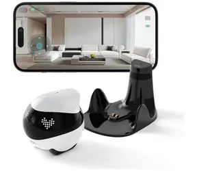 Enabot EBO Air 2 Dove Companion Robot bílá / mobilní 2K kamera / AI / Wi-Fi / 2450 mAh / micro SD