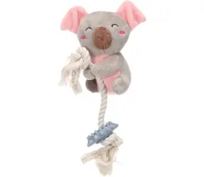 Flamingo Didi Hračka pro štěňata Koala s lanem 23cm