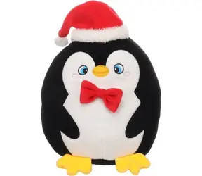 Flamingo Tučňák Bollo Vánoční hračka pro psy 25cm