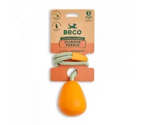 Beco Slinger Pebble Hračka pro psy oranžová 49cm