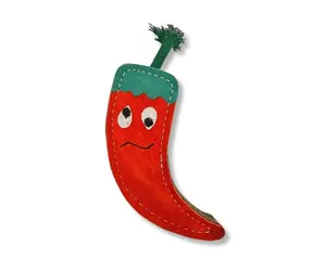 PafDog Red hot chilli paprička z kůže a juty 22cm