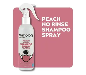 Animology Essentials Bezoplachový šampon pro psy ve spreji s broskvovou vůní 250ml