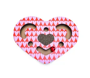 Beeztees Škrabadlo pro kočky Love 40x30cm