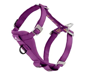 Kurgo® Tru-Fit Enhanced Strenght Bezpečnostní postroj pro psy s autopásem fialový S