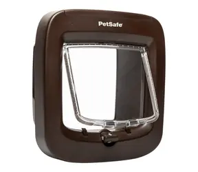PetSafe® Dvířka Smart na mikročip hnědá