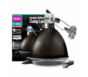 Arcadia Clamp Lamp Pro D3 UV Basking Lamp - Graphite