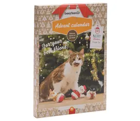 Beeztees PURR Adventní kalendář pro kočky 100g