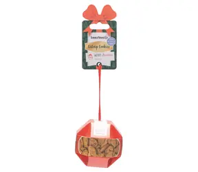 Beeztees XMAS BALL Pamlsky pro kočky Catnip-kuře-tuňák 8,5x8cm