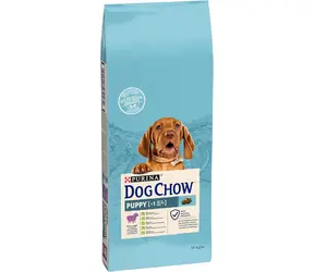 Purina Dog Chow Puppy Jehněčí 14 kg / Krmivo pro štěňata / od 6 týdnů do 2 let