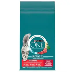 Purina One Sterilcat Hovězí 9.75 kg / Granule pro kočky / pro kastrované