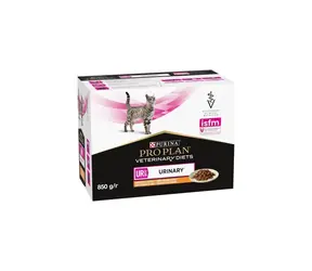 Purina Pro Plan Veterinary Diets Urinary Kuřecí 10x85 g / kapsičky pro kočky / podpora zdraví močových cest