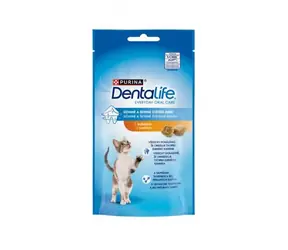 Purina Dentalife Cat s kuřetem 40 g / dentální pamlsky
