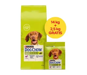 Purina Dog Chow Adult Jehněčí 14+2.5 kg / Krmivo pro psy