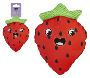 Pet Pro Floating Strawberry Plush Dog Toy / Plovoucí hračka jahoda