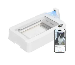 Rozbaleno - Petkit Purobot Crystal Duo s AI kamerou / Inteligentní samočistící box pro kočky / rozbaleno