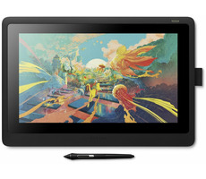 Wacom Cintiq 16 / grafický tablet / 8192 úrovní přítlaku / 72% NTSC / 5080 LPI / 2xUSB