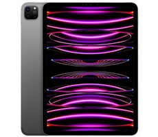 Apple iPad Pro 11" 4. gen. M2 (2022) Wi-Fi + Cellular 2TB vesmírně šedá / 2388x1668 / WiFi+5G / 12+12MP+10MP / iPadOS 16