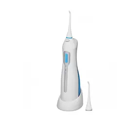 ProfiCare PC-MD 3026 bílá / Ústní sprcha / 2 trysky / 3 úrovně tlaku / IPX7 / objem nádržky 150ml / nabíjecí stanice