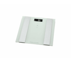 ProfiCare PC-PW 3007 bílá  / Osobní váha / LCD / nosnost až 180 kg / tělesný tuk / obsah vody / svalová hmota / BMI / doprodej