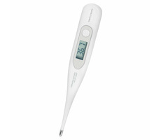 ProfiCare PC-FT 3057 bílá / digitální tělní teploměr / paměť posledního měření / akustický signál / voděodolný