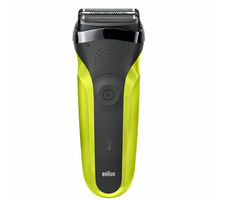 Braun Series 3 300s zelená / planžetový holicí strojek / 30 min provoz