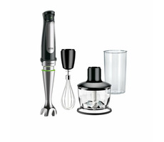 Braun MultiQuick 7 MQ 7035X / tyčový mixér / 1000W / 600ml mixovací nádoba / sekací nádoba 500ml / šlehací nástavec
