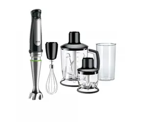 Braun MultiQuick 7 MQ 7045X / tyčový mixér / 1000W / 600ml nádoba / 2x sekací nádoba / šlehací nástavec