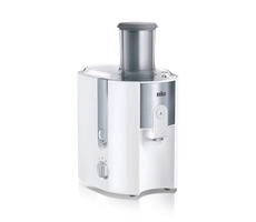 Braun J500 bílá / odšťavňovač / 900W / 1.25 l nádoba na šťávu / 2 l nádoba na odpad