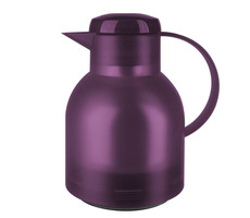 Emsa Samba Vacuum 1l fialová / Vakuová konvice (termoska) / Quick Press 