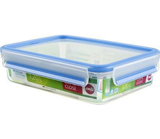 Emsa Clip & Close 1.2 l modrá / Dóza na potraviny / BPA FREE