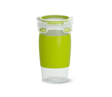 Emsa CLIP & GO Smoothie 0.45 l zelená / Smoothie láhev