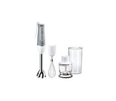 Braun MultiQuick 5 MQ 525 / tyčový mixér / 600W / mixovací nádoba 0.6 L / další příslušenství / bílá